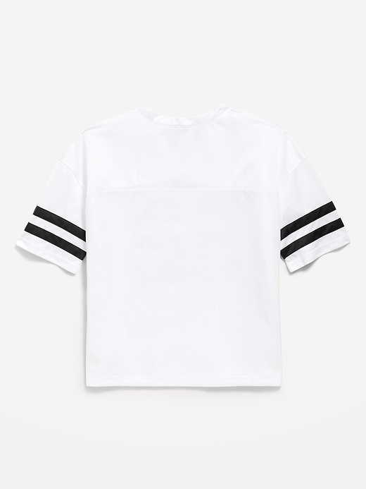 Old Navy Oversized Football-Style Lifestyle Jersey T-Shirt for Boys — photo 4