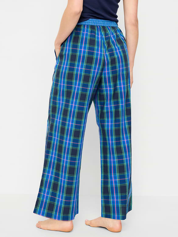 Old Navy Poplin Wide-Leg Pajama Pants — photo 8