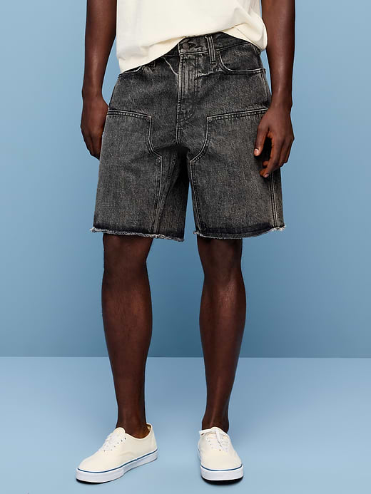 Old Navy Baggy Carpenter Jean Shorts-- 10-inch inseam — photo 3