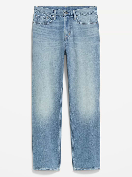 Old Navy Structured Loose Non-Stretch Jeans — photo 7