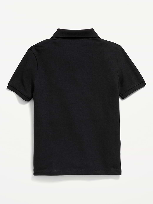 Old Navy School Uniform Pique Polo Shirt for Boys — photo 4