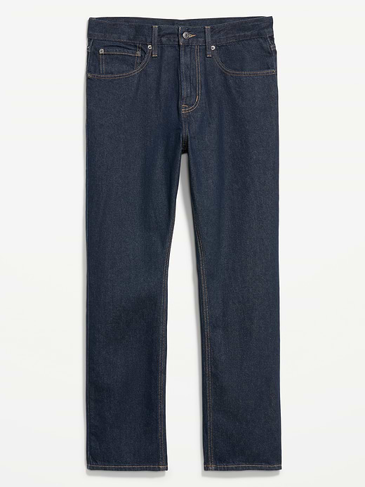 Old Navy Structured Straight Non-Stretch Jeans — photo 5