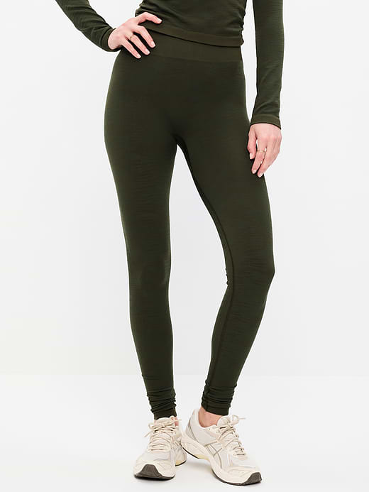 Old Navy High-Waisted Seamless Jacquard Leggings