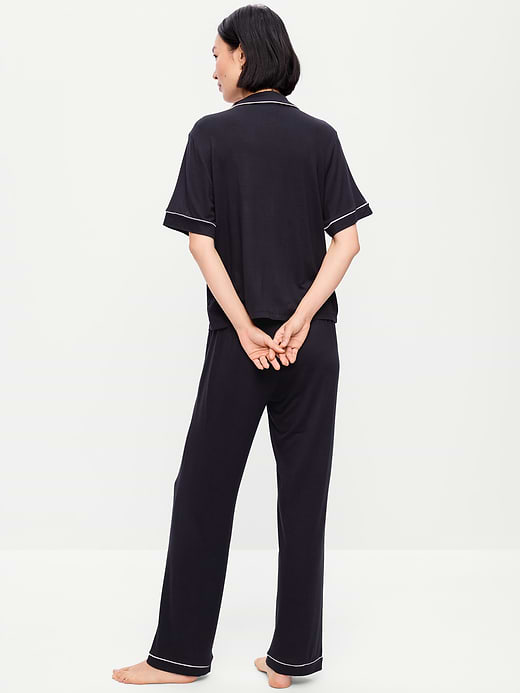 Old Navy Sunday Sleep Knit Jersey Pant Set — photo 3