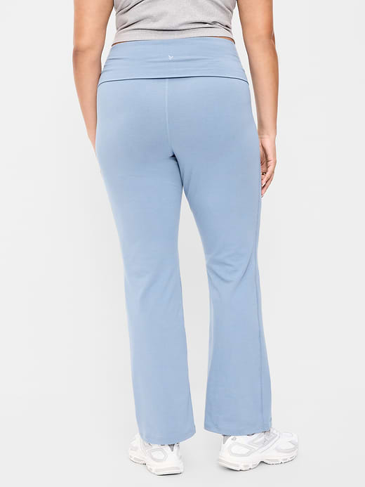 Old Navy High-Waisted PowerChill Fold-Over Bootcut Leggings — photo 8
