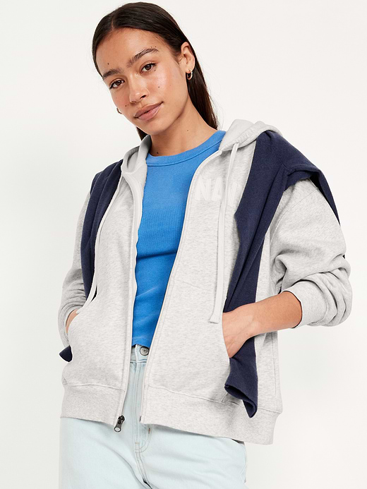 Old Navy Logo Zip Hoodie Sweatshirt — photo 4
