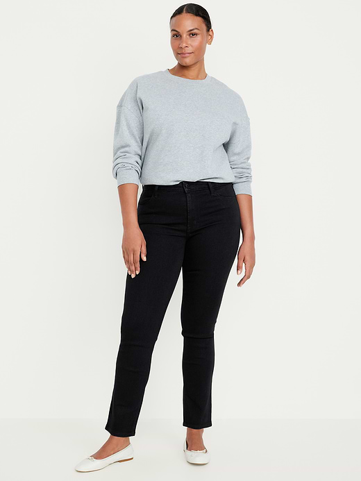 Old Navy High-Waisted Wow Straight Ankle Jeans — photo 5