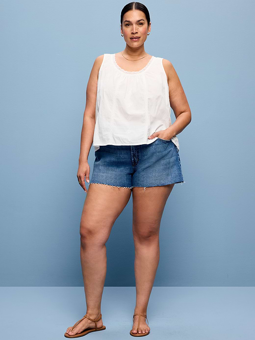 Old Navy Extra High-Waisted Denim Micro Short -- 2.5-inch inseam — photo 5
