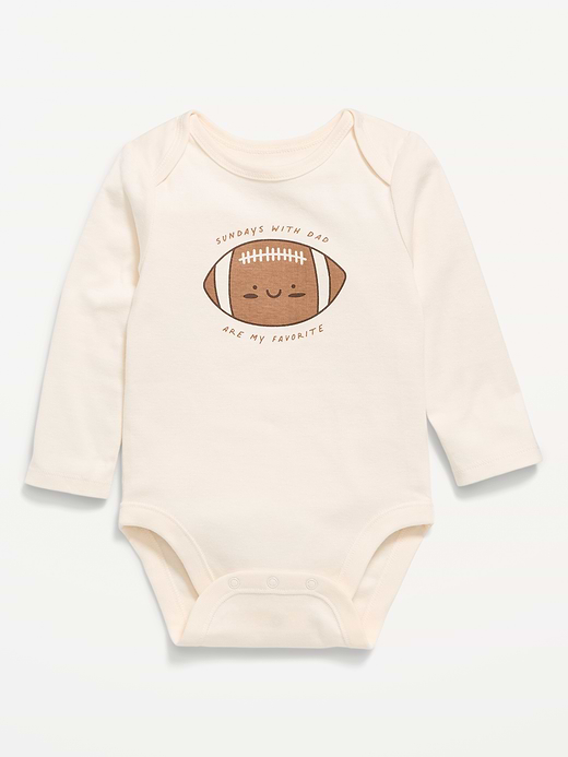 Old Navy Long-Sleeve Graphic Bodysuit for Baby — photo 5