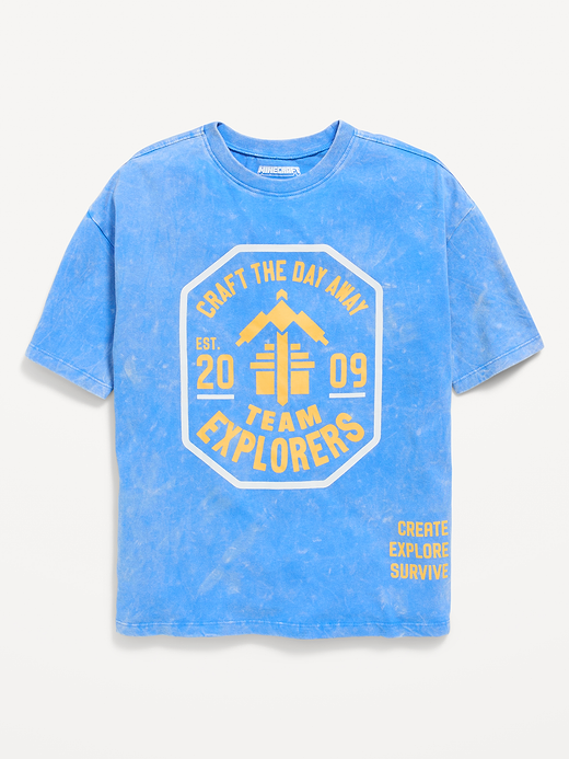 Old Navy Minecraft™ Gender-Neutral Graphic T-Shirt for Kids — photo 1