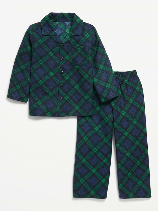 Old Navy Unisex Flannel Pajama Set for Toddler — photo 4