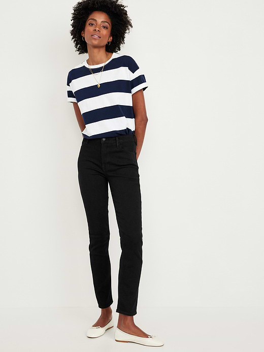 Old Navy High-Waisted Wow Straight Ankle Jeans — photo 1