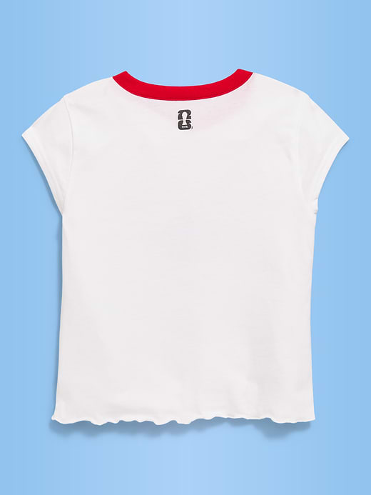 Old Navy FIFA World Cup 26™ Brazil Smocked Graphic T-Shirt for Girls — photo 3