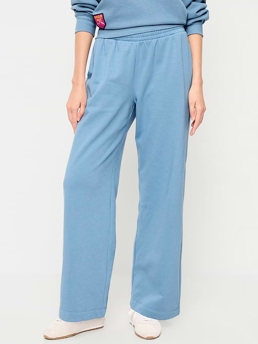 Old Navy High-Waisted SoComfy Wide-Leg Sweatpants — photo 3