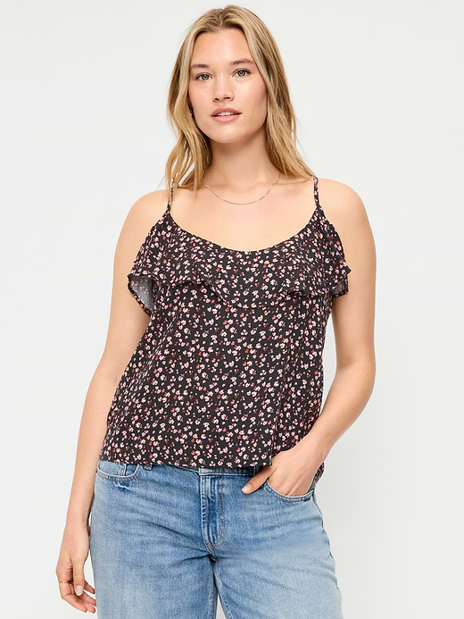 Old Navy Ruffle-Front Tank Top — photo 6