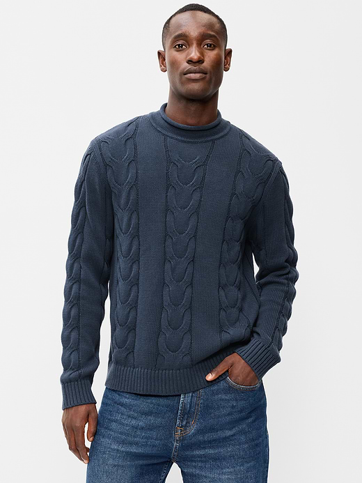Old Navy Loose Cable-Knit Sweater — photo 1