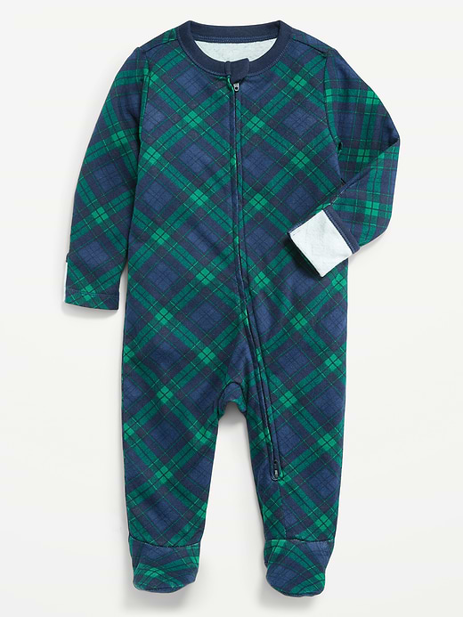 Old Navy 2-Way-Zip Sleep & Play Footed One-Piece for Baby — photo 3