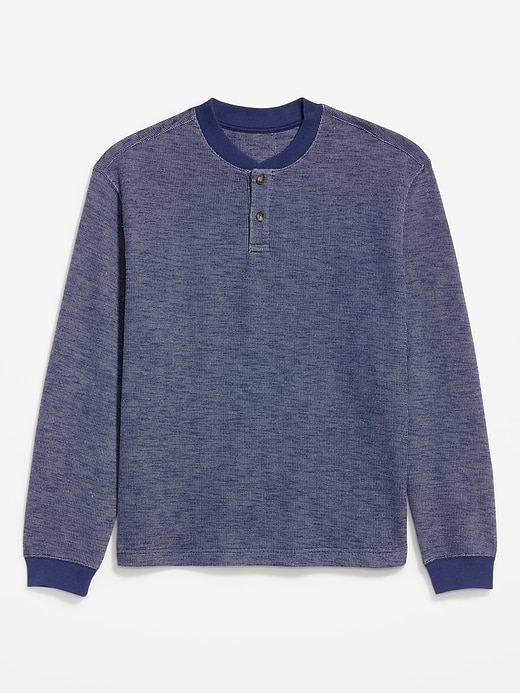 Old Navy Workwear Fleece Henley T-Shirt — photo 5