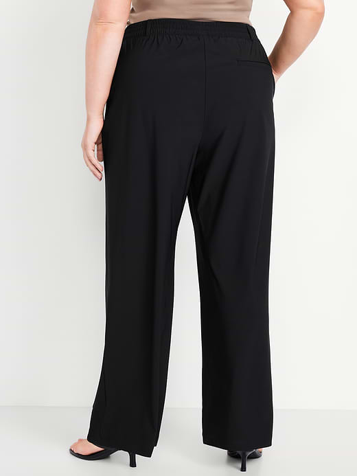 Old Navy High-Waisted SleekTech Trouser Pants — photo 8