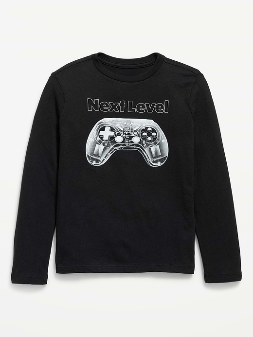 Old Navy Long-Sleeve Graphic T-Shirt for Boys — photo 3