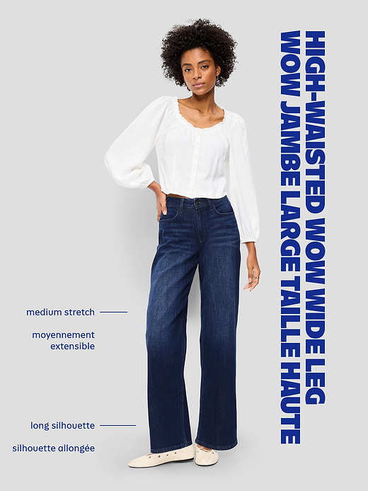 Old Navy High-Waisted Wow Wide-Leg Jeans — photo 6