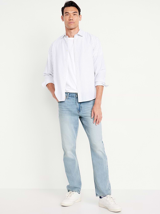 Old Navy Straight Built-In Flex Jeans — photo 4
