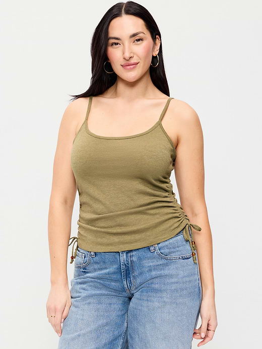 Old Navy Shirred Side Cami Tank Top — photo 7