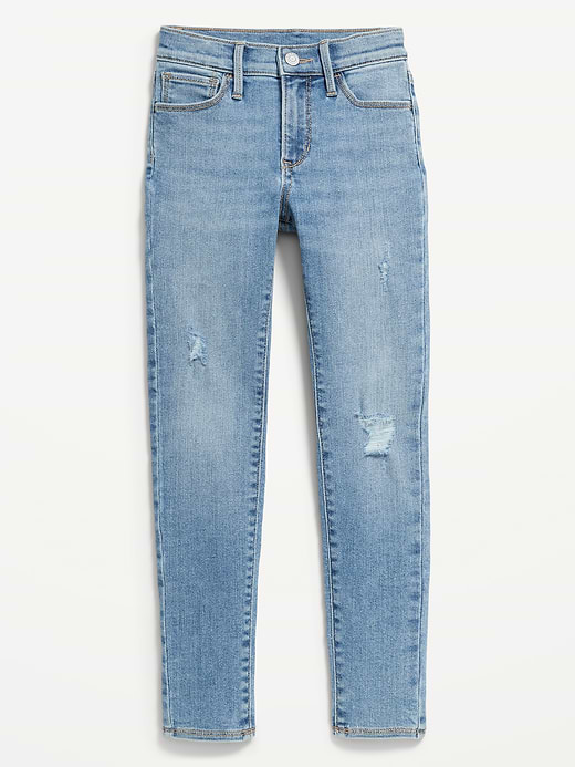 Old Navy High-Waisted Embroidered Rockstar 360° Stretch Jeggings for Girls — photo 5