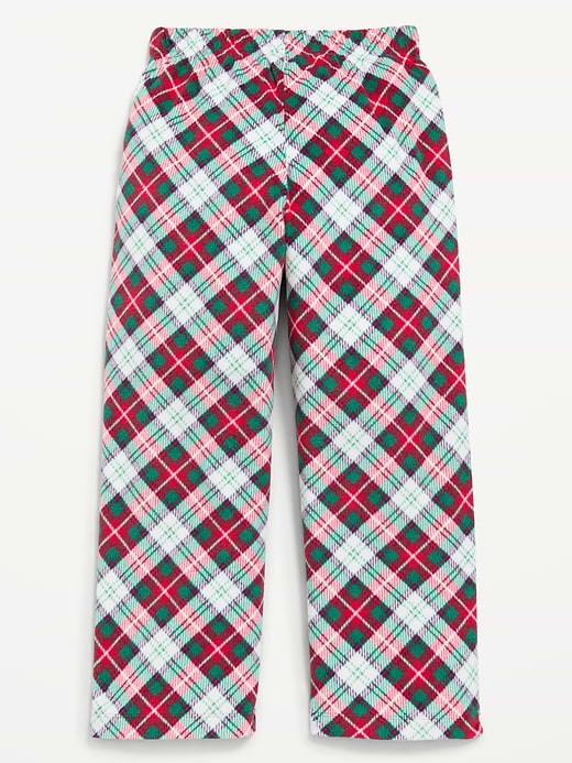 Old Navy Gender-Neutral Microfleece Plaid Pajama Pants for Kids — photo 3