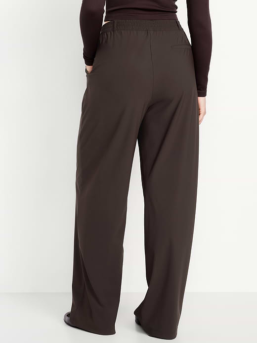 Old Navy High-Waisted SleekTech Trouser Pants — photo 7