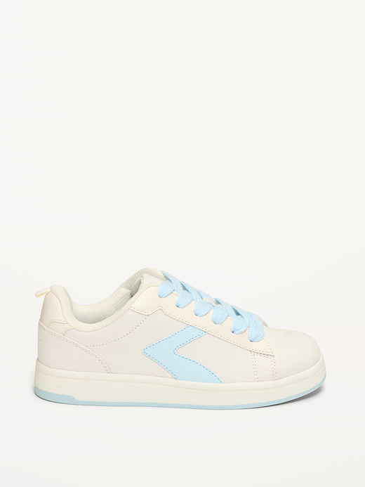 Old Navy Faux-Suede Lace-Up Sneakers for Girls — photo 4