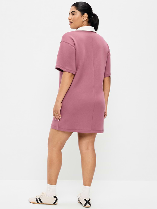 Old Navy Bounce Fleece Short-Sleeve Polo Dress — photo 5