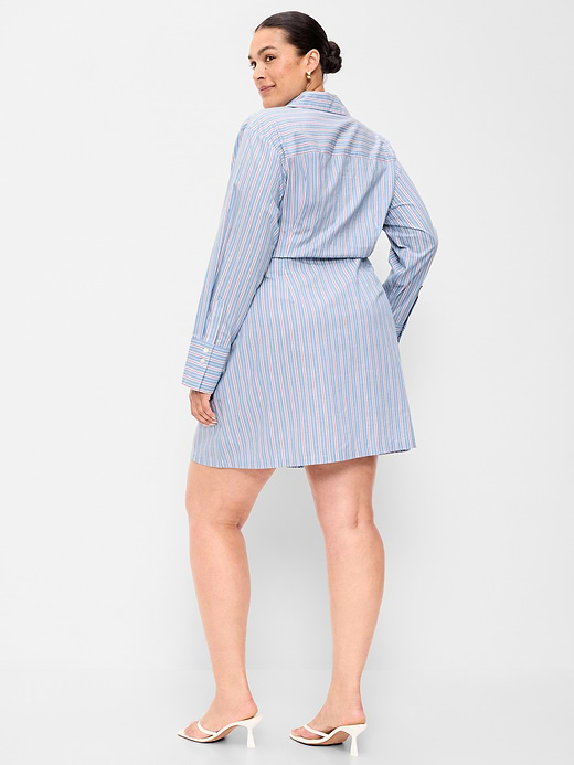 Old Navy Wrap Mini Shirt Dress — photo 10