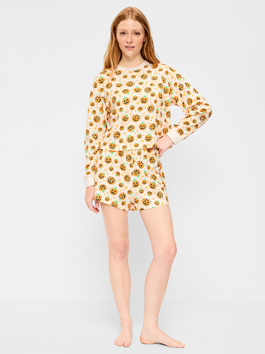 Old Navy Halloween Pajama T-Shirt and Shorts Set for Women — photo 1
