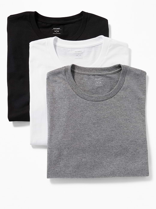 Old Navy Go-Dry Crew-Neck T-Shirts 3-Pack — photo 1