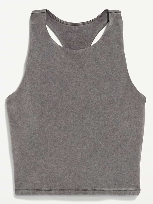 Old Navy Light Support PowerChill High-Neck Racerback Sports Bra — photo 5