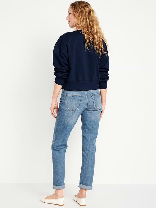 Old Navy Mid-Rise Wow Boyfriend Straight Jeans — photo 4