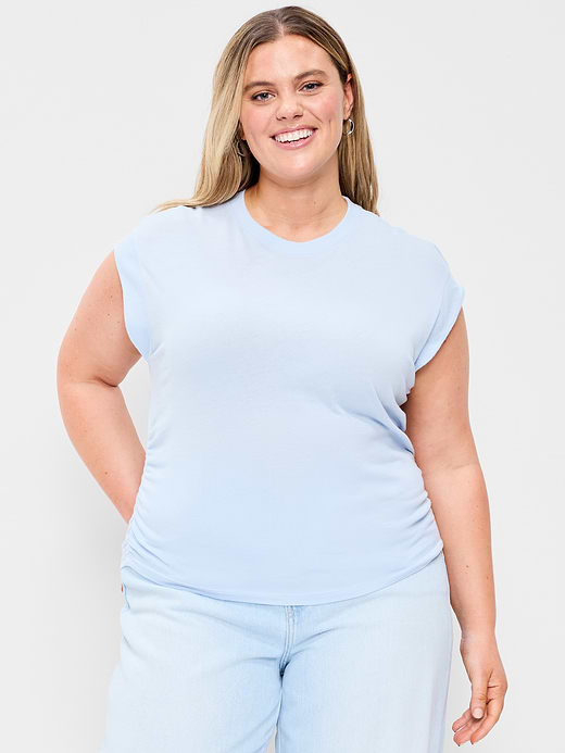 Old Navy Cap-Sleeve Cinch-Waist Top — photo 8