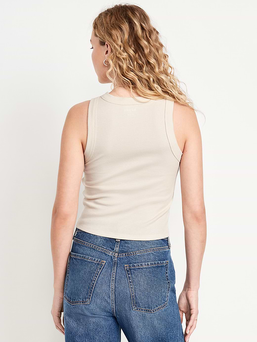Old Navy Crop Ribbed Tank Top — photo 3