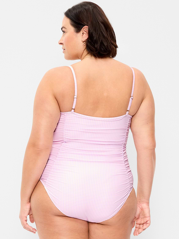 Old Navy Ruched One-Piece Swimsuit — photo 9