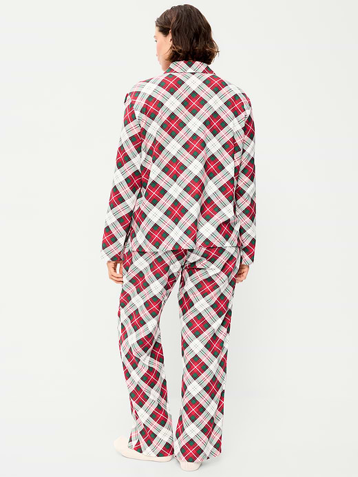 Old Navy Printed Flannel Pajama Pant Set for Women — photo 6