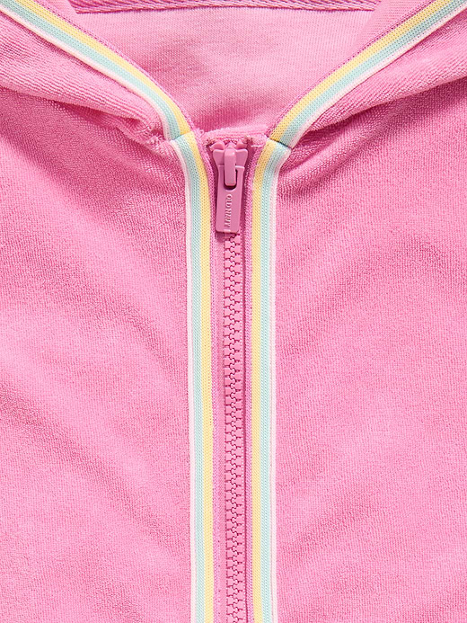 Old Navy Hooded Terry Swim Cover-Up for Toddler Girls — photo 3