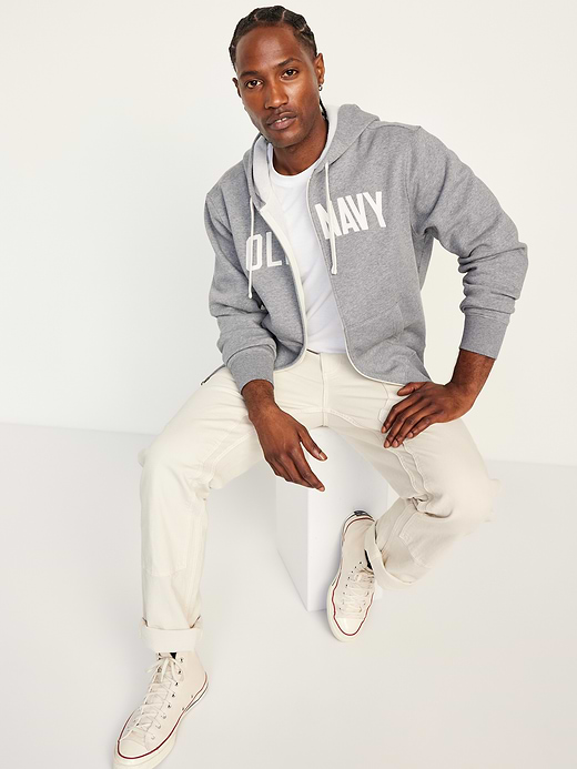 Old Navy Loose Logo Zip Hoodie — photo 4