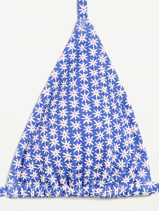 Old Navy Pique Triangle String Bikini Swim Top — photo 10