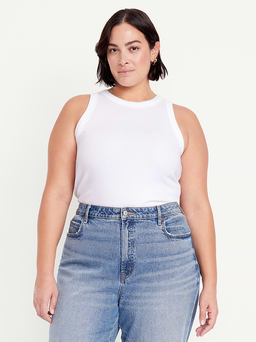 Old Navy Crop Ribbed Tank Top — photo 7