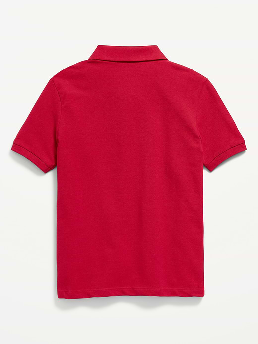 Old Navy School Uniform Pique Polo Shirt for Boys — photo 4
