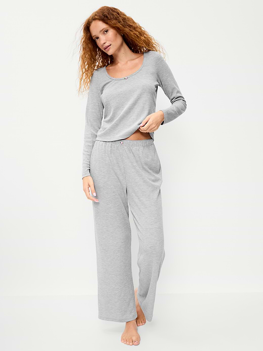 Old Navy Waffle-Textured Pajama Pants — photo 4