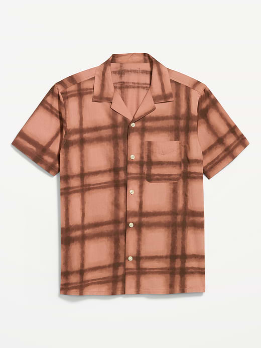 Old Navy Short-Sleeve Floral Camp Shirt — photo 5