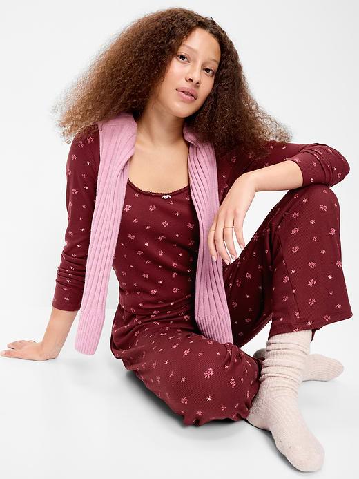 Old Navy Waffle-Textured Pajama Pants — photo 4