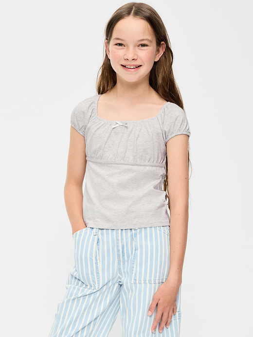Old Navy Puff-Sleeve Top for Girls — photo 1